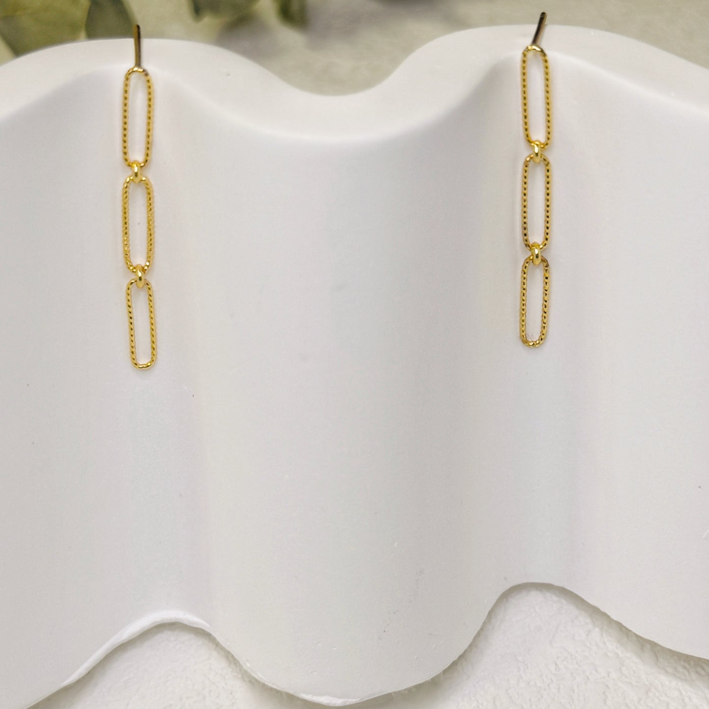 Link Drop Earrings