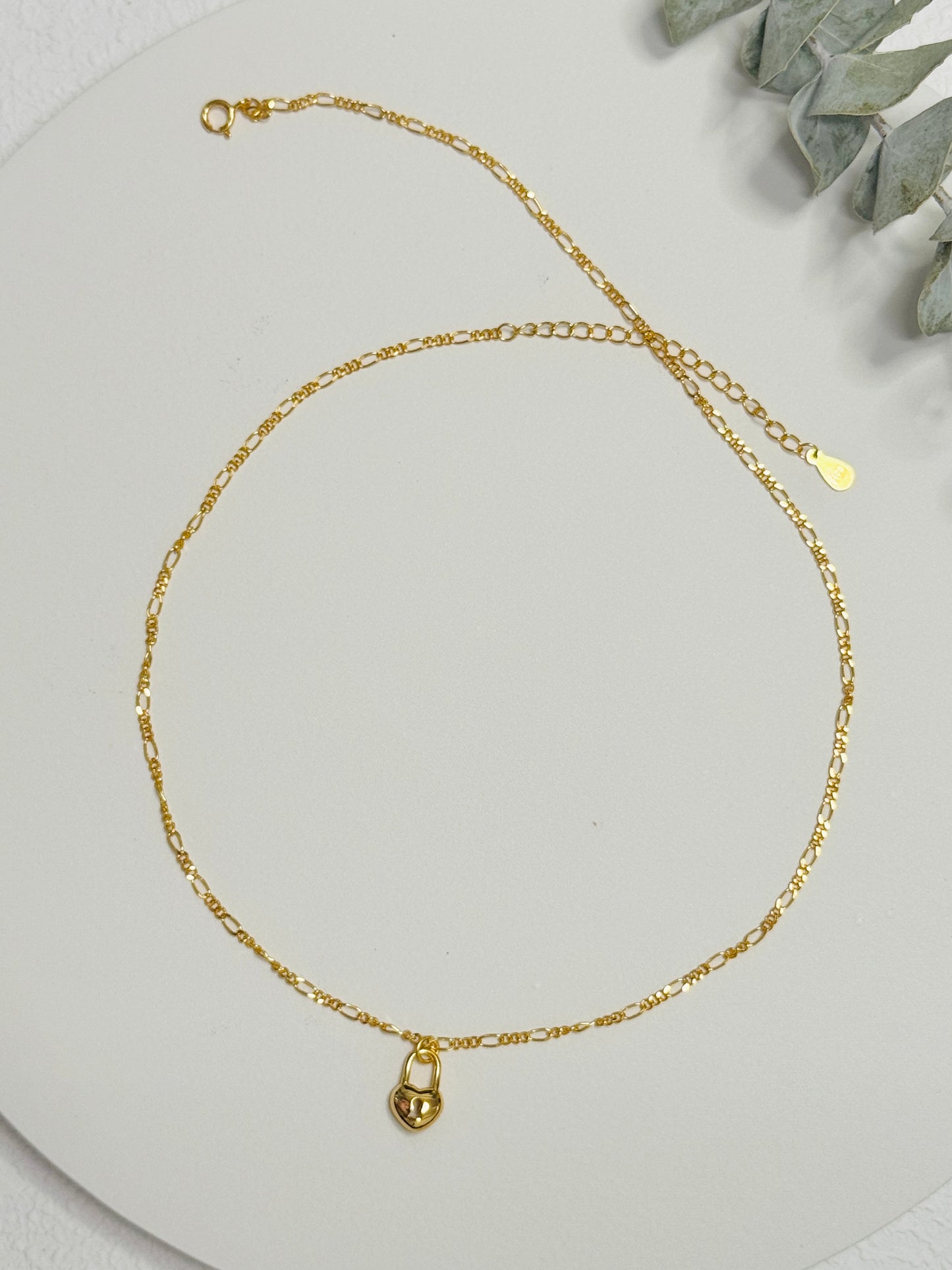 Locked in Love Necklace