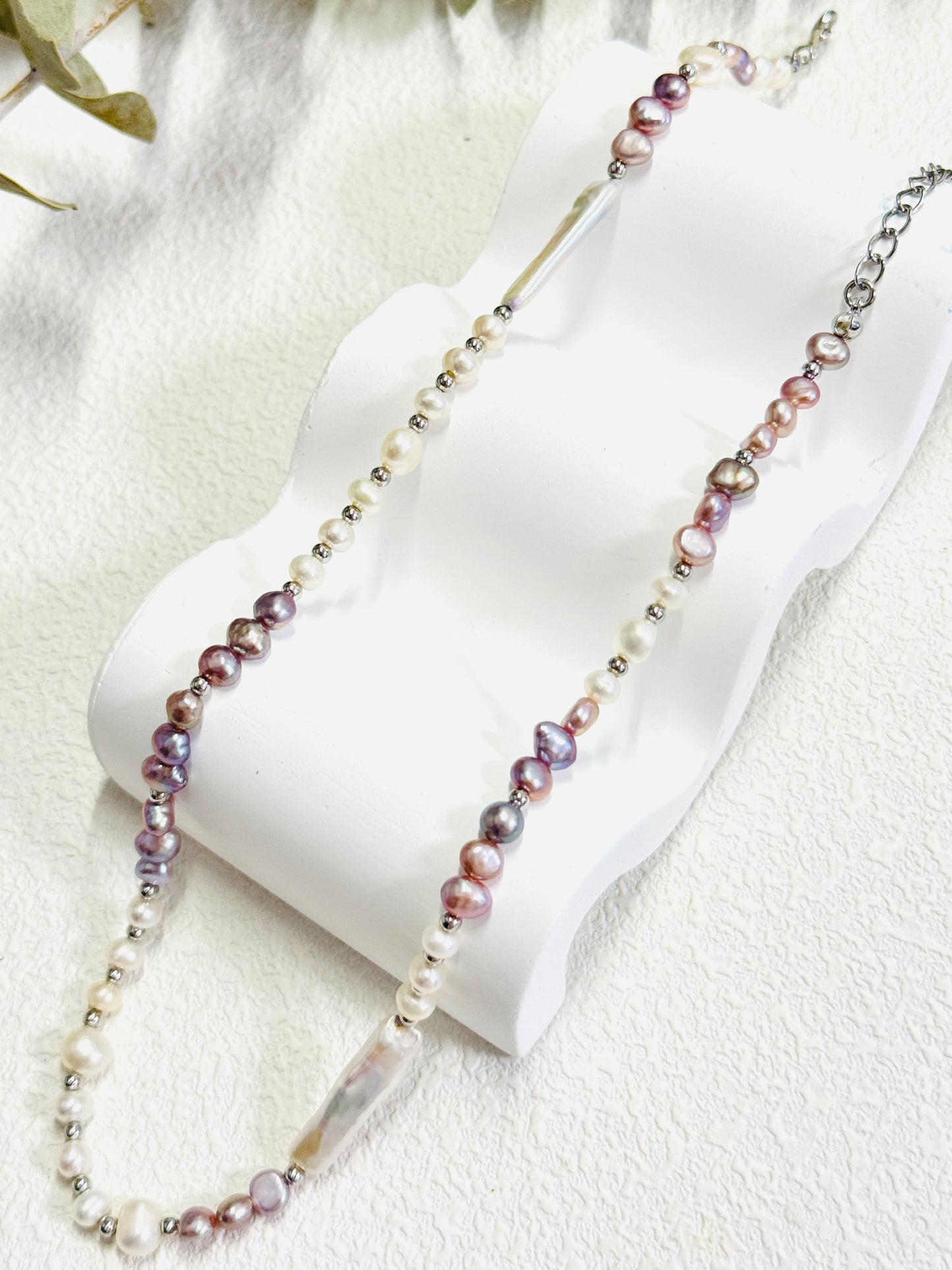 Baroque Mix Pearl Necklace