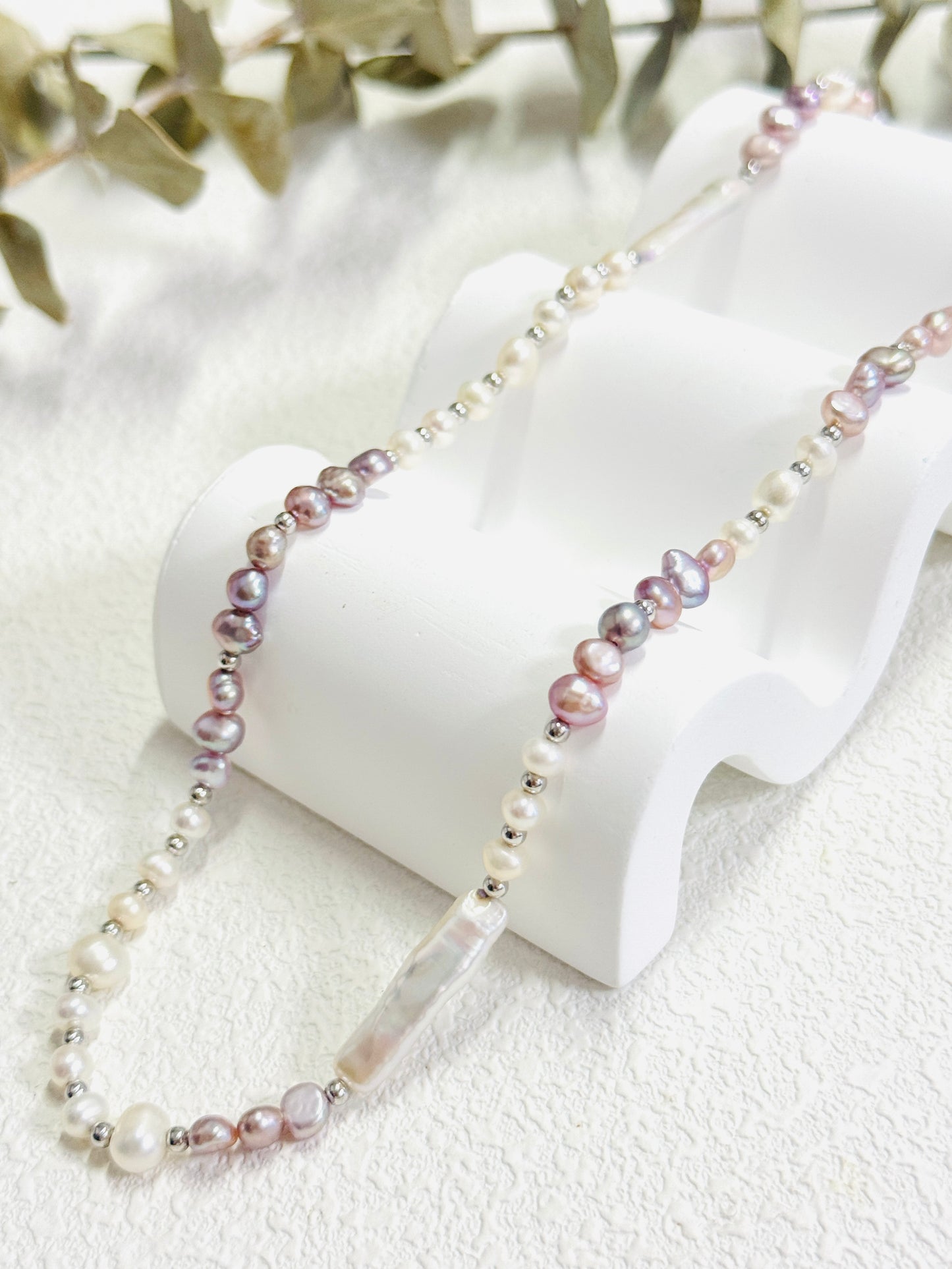Baroque Mix Pearl Necklace