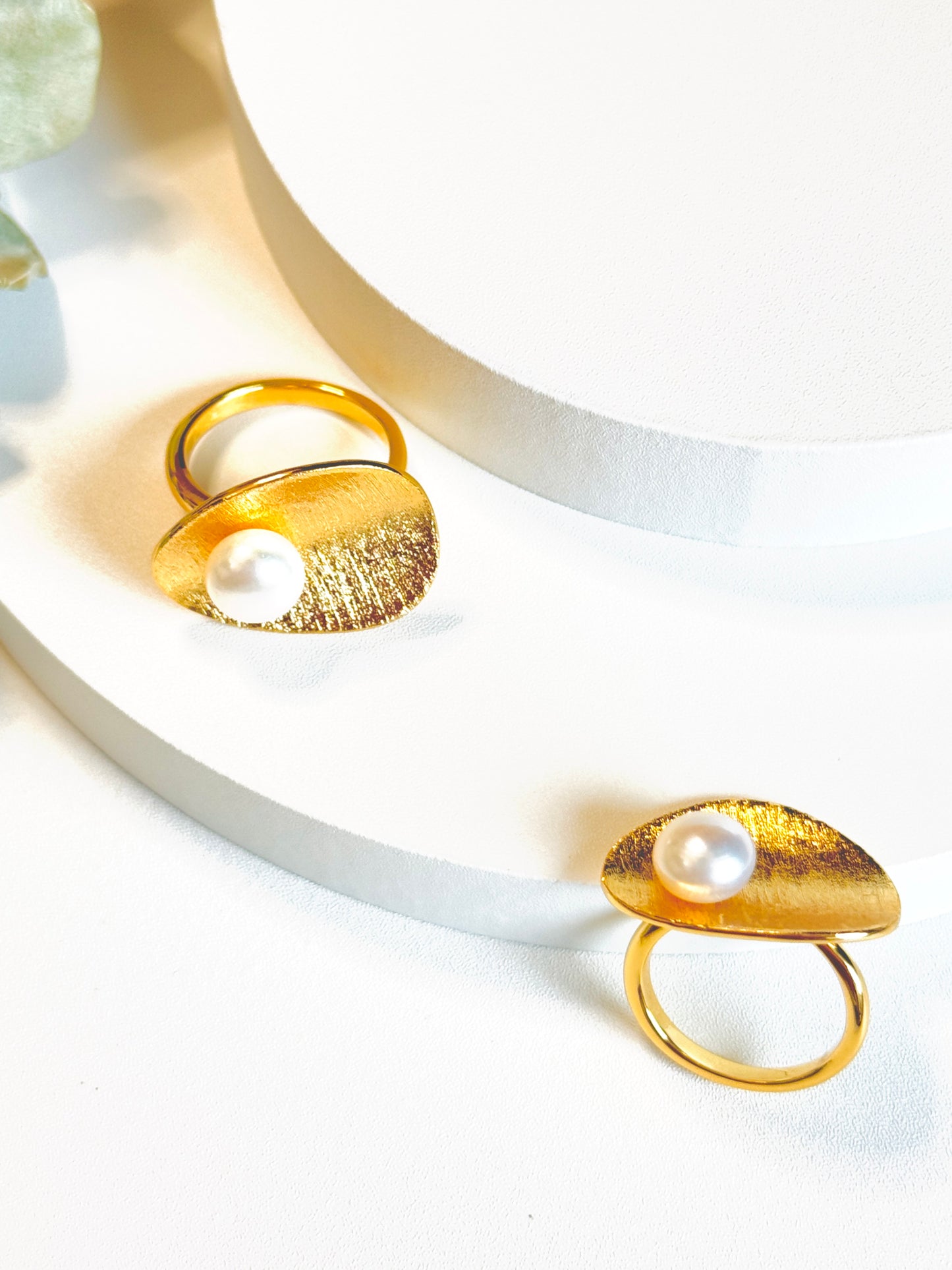 Gilded Trace Ring