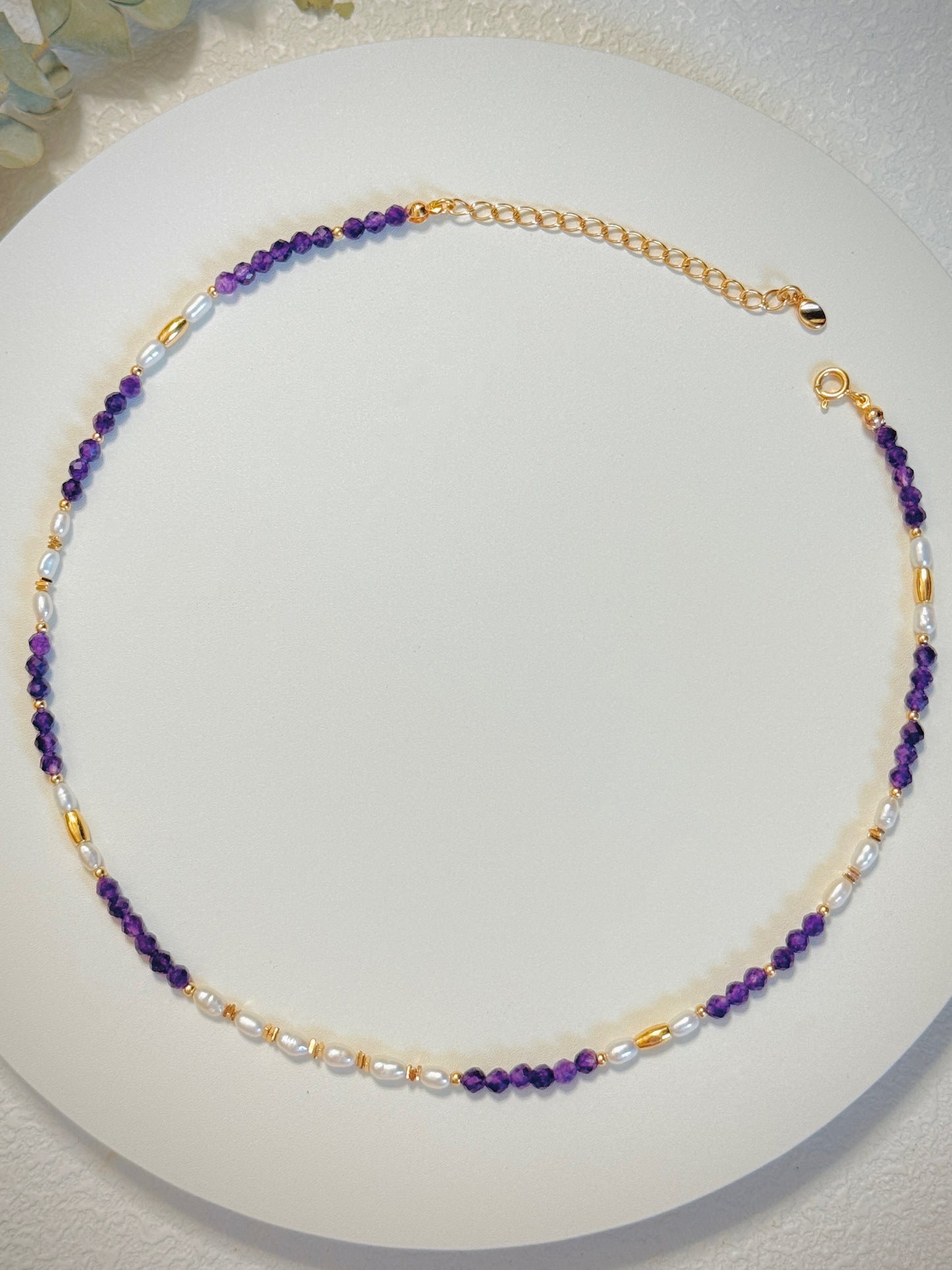 Amethyst Meadow Necklace