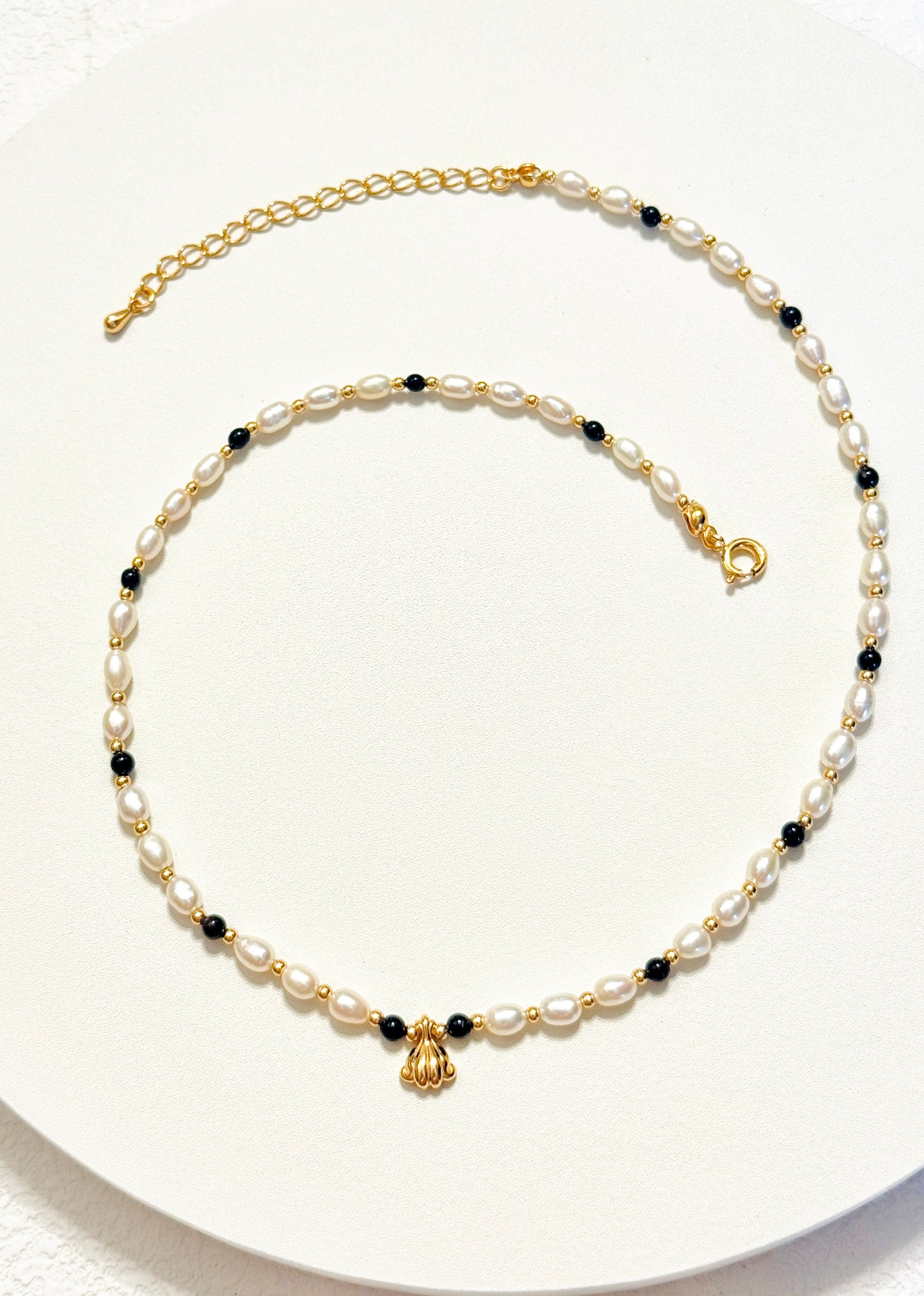 Midnight Pearl Necklace