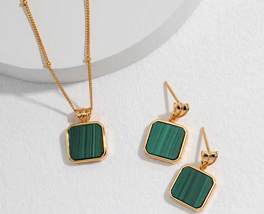 Malachite Echo Pendant