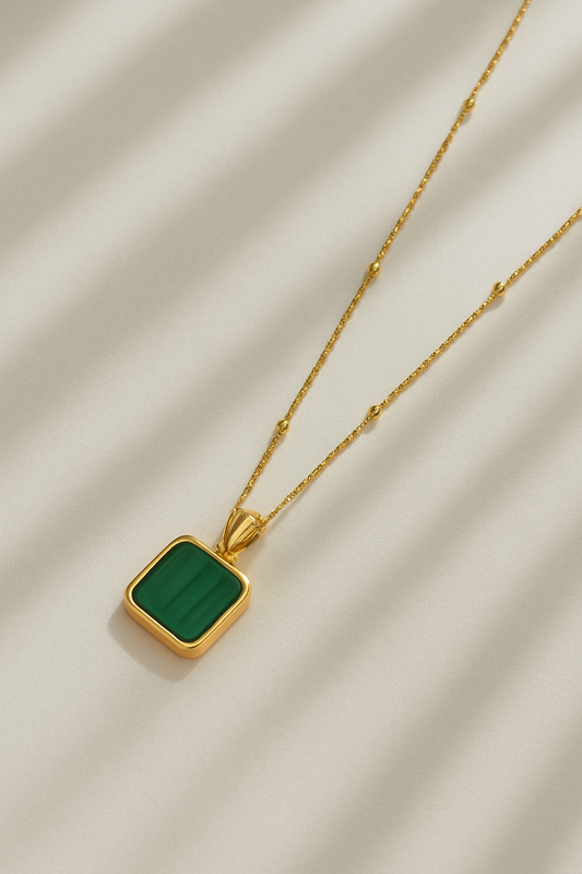 Malachite Echo Pendant