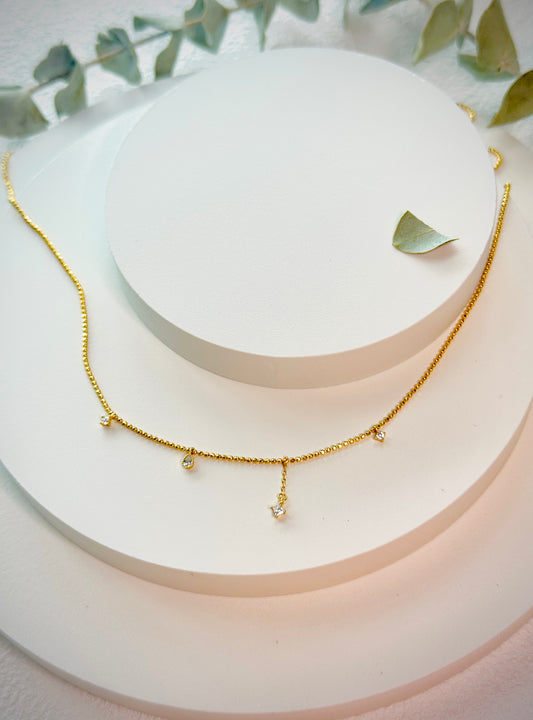 Stellar Drop Necklace