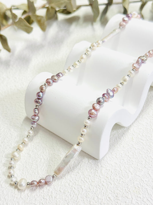 Baroque Mix Pearl Necklace