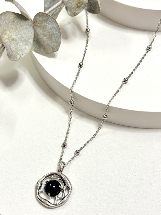 Modern Obsidian Pendant