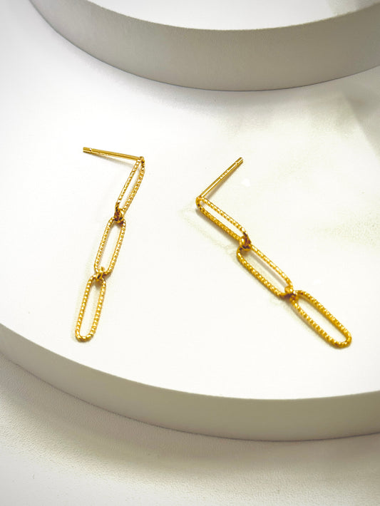 Link Drop Earrings