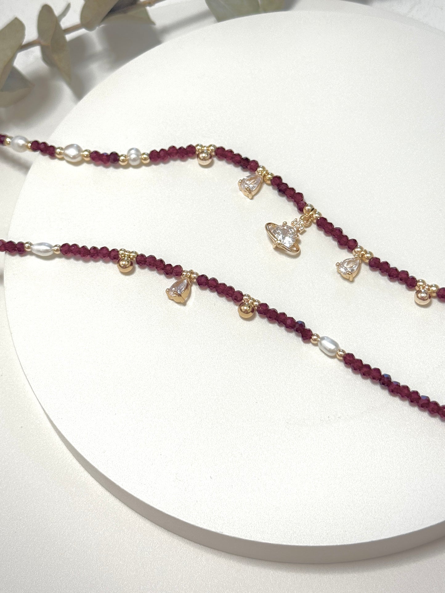 Claret Bloom Set