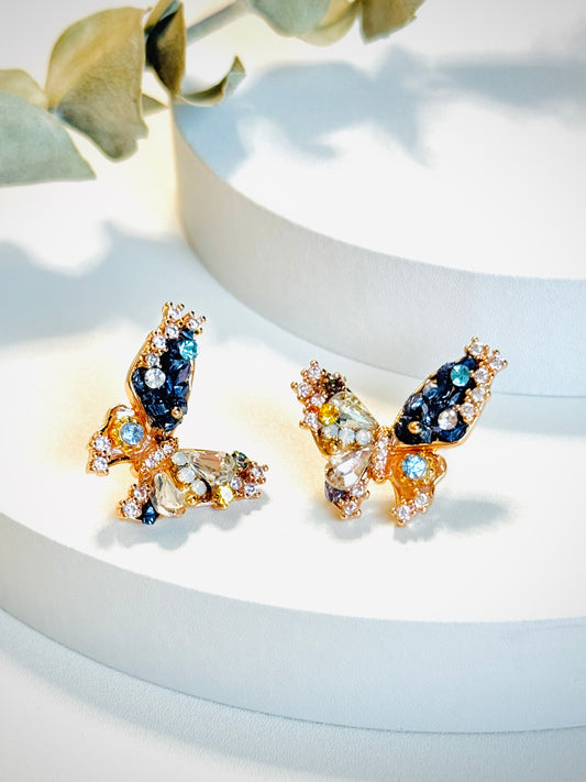 Vivid Butterfly Earrings