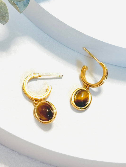 Golden Ember Earrings