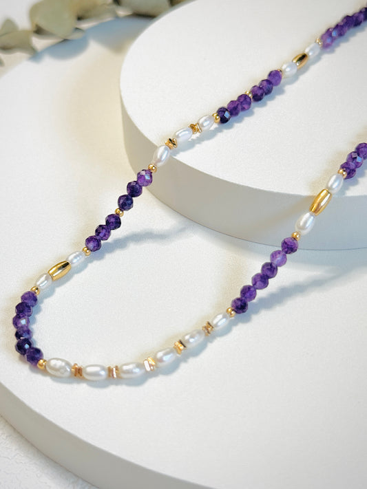 Amethyst Meadow Necklace